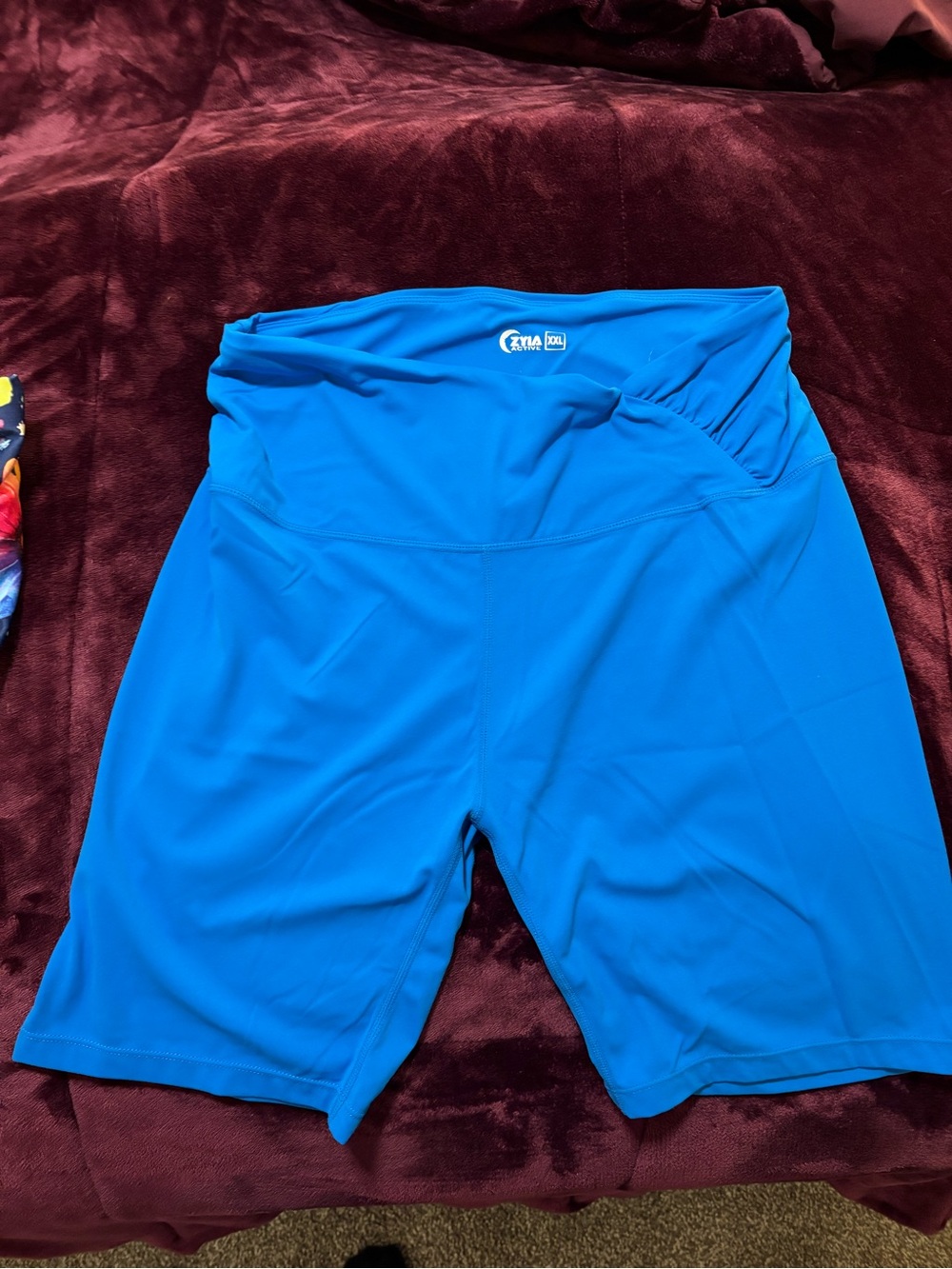 ZYIA Active XXL Bright Blue Performance Shorts